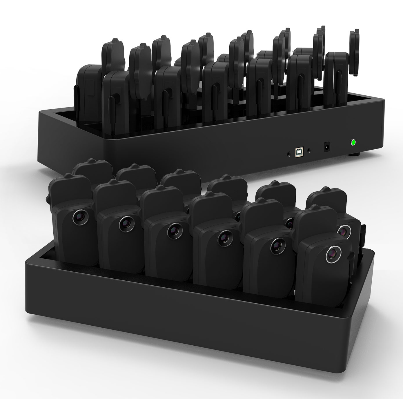 12-Bay Docking Station